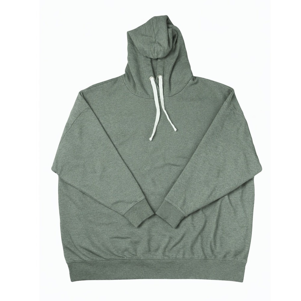 Buffalo David Bitton Hoodie 2X Olive Green Pullover Sweatshirt Casual Mens